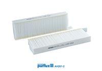 PURFLUX AH2612 - FILTRO CABINA AIRE AH261-2 PFX BAG