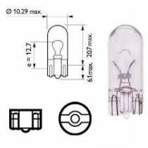 AMOLUX 527 - LAMPARA WEDGE-CUÑA T-10 12V 5W