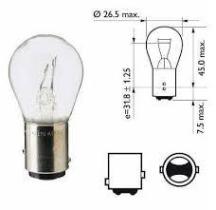 AMOLUX 91 - LAMPARA STOP 12V 21/5W BAY15D P25