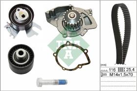 INA 530044930 - KIT DISTRIBUCION CON BOMBA AGUA TURISMO