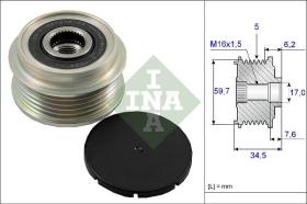 INA 535003410 - POLEA LIBRE ALTERNADOR TURISMO