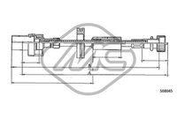 METALCAUCHO 81727 - CABLE CUENTAKILOMETROS TRANSIT MM.?