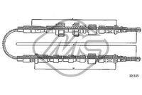 METALCAUCHO 81764 - CABLE FRENO ESCORT 1,6I