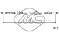 METALCAUCHO 81801 - CABLE FRENO MONDEO SW (DISC BRAKE)