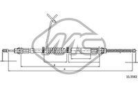 METALCAUCHO 81855 - CABLE FRENO TRANSIT ALL FWD CAB (DR