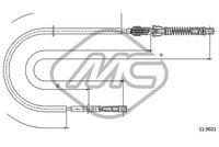 METALCAUCHO 81918 - CABLE ACELERADOR SIERRA 1,6