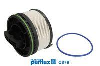 PURFLUX C876 - FILTRO DIESEL C876 PFX BOX