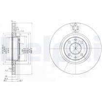 DELPHI BG2407 - DISCO DE FRENO