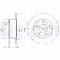 DELPHI BG2746 - DISCO DE FRENO