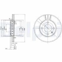 DELPHI BG2982 - DISCO DE FRENO