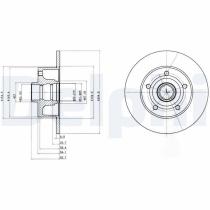 DELPHI BG3030 - DISCO DE FRENO