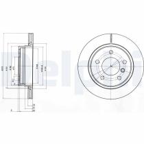 DELPHI BG3041 - DISCO DE FRENO