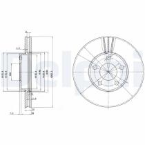 DELPHI BG3199 - DISCO DE FRENO