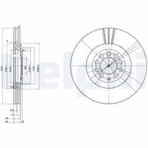 DELPHI BG3528 - DISCO DE FRENO