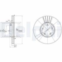 DELPHI BG3676 - DISCO DE FRENO