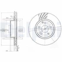 DELPHI BG3756 - DISCO DE FRENO