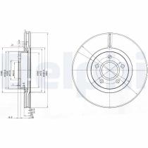 DELPHI BG3895 - DISCO DE FRENO