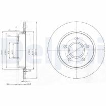 DELPHI BG3896 - DISCO DE FRENO