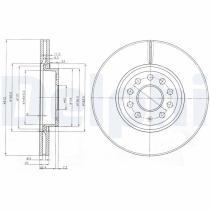 DELPHI BG3953 - DISCO DE FRENO