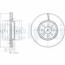 DELPHI BG3989 - DISCO DE FRENO