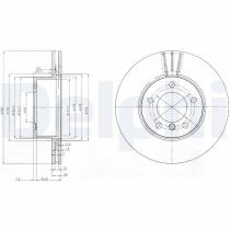 DELPHI BG3998 - DISCO DE FRENO