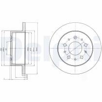 DELPHI BG4061 - DISCO DE FRENO