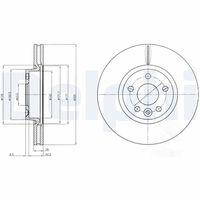 DELPHI BG4094 - DISCO DE FRENO