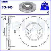 DELPHI BG4265 - DISCO DE FRENO