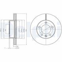 DELPHI BG4328 - DISCO DE FRENO