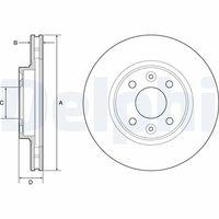 DELPHI BG4570 - DISCO DE FRENO