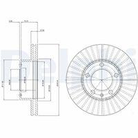 DELPHI BG9692 - DISCO DE FRENO