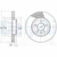 DELPHI BG9892 - DISCO DE FRENO