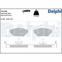 DELPHI LP1436 - PASTILLA DE FRENO