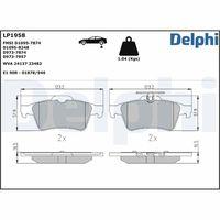 DELPHI LP1958 - PASTILLA DE FRENO