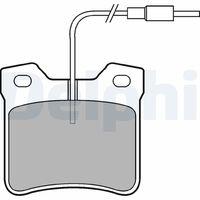 DELPHI LP667 - PASTILLA DE FRENO
