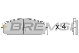 BREMS BP2003 - PASTIGLIE FRENO - BRAKE PADS