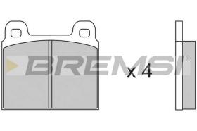 BREMS BP2011 - PASTIGLIE FRENO - BRAKE PADS