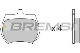 BREMS BP2012 - PASTIGLIE FRENO - BRAKE PADS