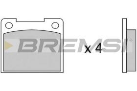 BREMS BP2019 - PASTIGLIE FRENO - BRAKE PADS