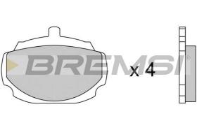 BREMS BP2033 - PASTIGLIE FRENO - BRAKE PADS