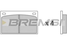 BREMS BP2035 - PASTIGLIE FRENO - BRAKE PADS