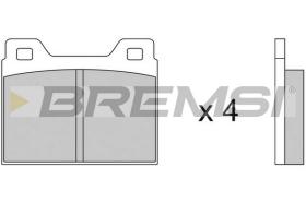 BREMS BP2062 - PASTIGLIE FRENO - BRAKE PADS