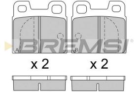 BREMS BP2090 - PASTIGLIE FRENO - BRAKE PADS