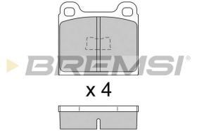 BREMS BP2091 - PASTIGLIE FRENO - BRAKE PADS