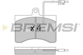 BREMS BP2094 - PASTIGLIE FRENO - BRAKE PADS