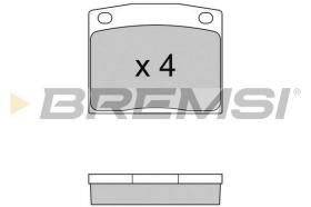 BREMS BP2095 - PASTIGLIE FRENO - BRAKE PADS