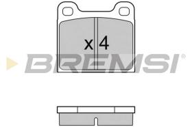 BREMS BP2096 - PASTIGLIE FRENO - BRAKE PADS