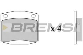 BREMS BP2116 - PASTIGLIE FRENO - BRAKE PADS