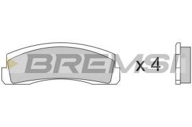 BREMS BP2138 - PASTIGLIE FRENO - BRAKE PADS