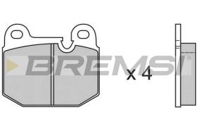 BREMS BP2144 - PASTIGLIE FRENO - BRAKE PADS